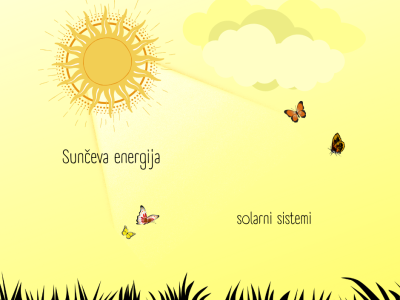 The power of the sun in service of energy