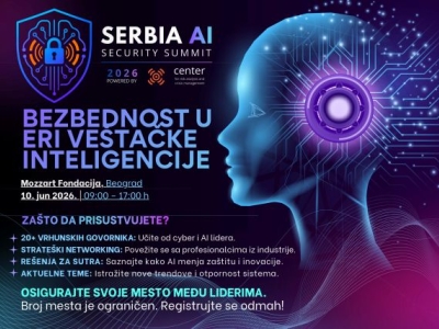 Serbia AI Security Summit 2026: Безбедност у ери вештачке интелигенције у фокусу стратешког форума у Београду